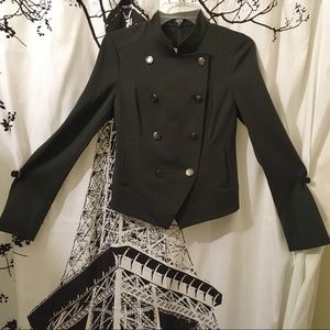 Express Military Inspired Double Breasted Jacket
